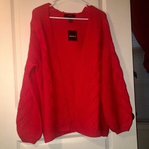 Never worn oversized cardigan